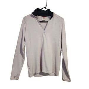 ICEBREAKER Merino Wool 320 Half Zip Mid Weight Base Layer Pullover Size M